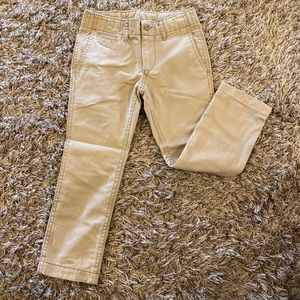 Lined Khaki Pants with Adjustable Waist Band